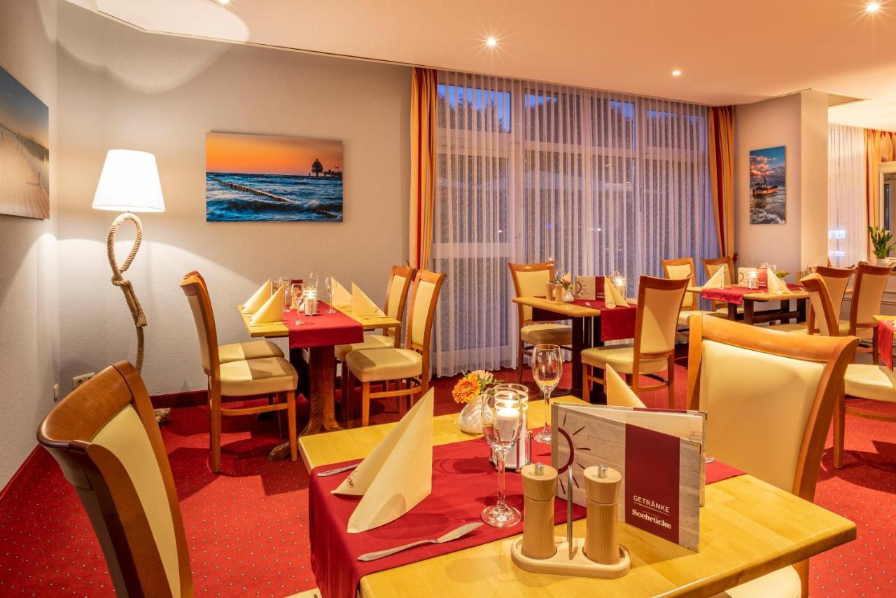 Hotel & Restaurant Seebruecke Цингст Экстерьер фото